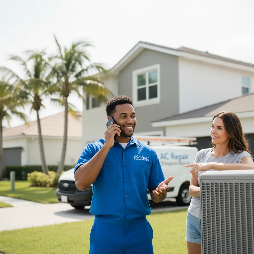 AC Repair Pompano Beach customer support in Porterdale